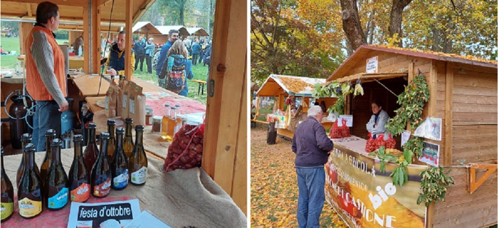 Migliaia i visitatori a Brentonico nel week end dedicato ai prodotti e ai contadini del Monte Baldo per assaporare il gusto